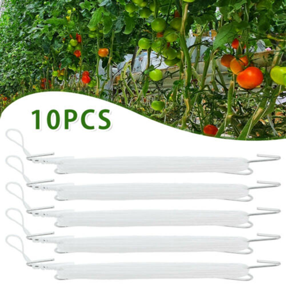 Hook Plant Hooks Clamps Planting Cucumbers Garden Garden Tools 10pcs Greenhouse Plant Hooks Plant Supports Plant Ties China Mainland