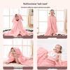 Water-Absorbent Cartoon Hooded Bath Towel Cape for Newborns & Toddlers