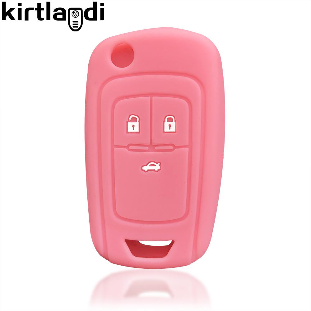 Silicone Case Key Cover for Opel Corsa D Mokka Astra J Insignia Zafira C Meriva B Zafira for Chevrolet Cruze Orlando Cobalt Aveo