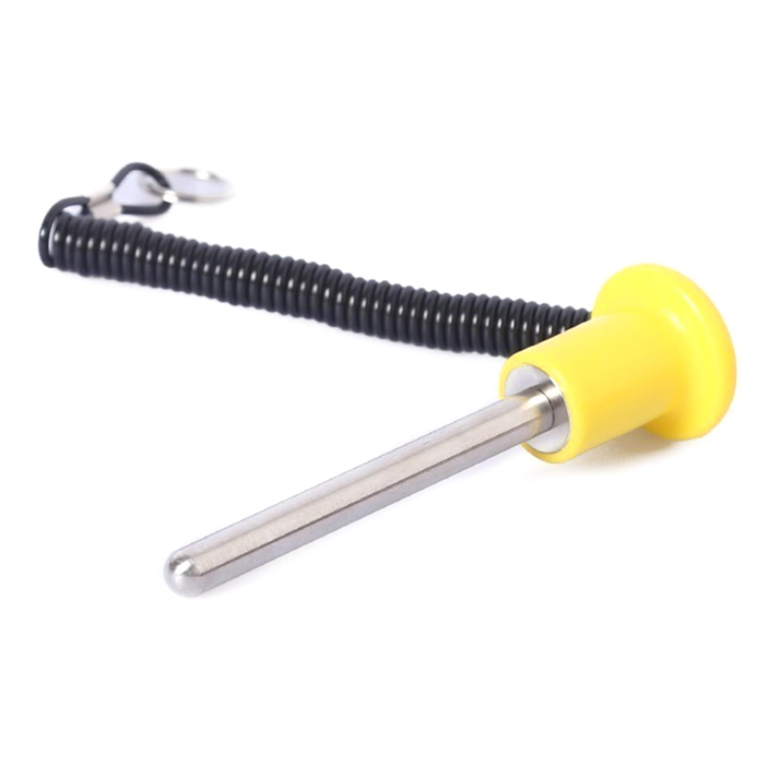 

Aluminum Alloy Magnetic Weight Stack Pin Strength Training Equipment Fitness Weight Stack Pin Replacment Enduring жёлтый