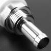 Innovative 6AN Male Flare Bulkhead To 5/16 Inch Hose Barb Adapter Fitting Aluminum Flare Connector Fluid Designed For Car SUV
