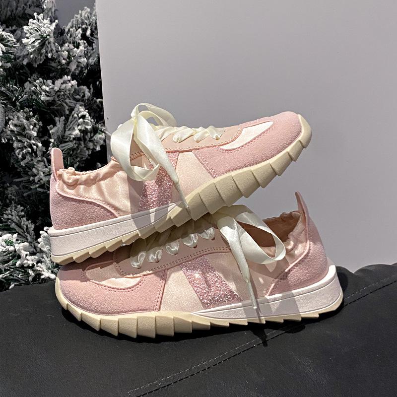 Women'S Shoes Shoes Women'S Super Light Thick Baseplate Shoes Women'S Casual Shoes Campus Student Sports Trendy Shoes