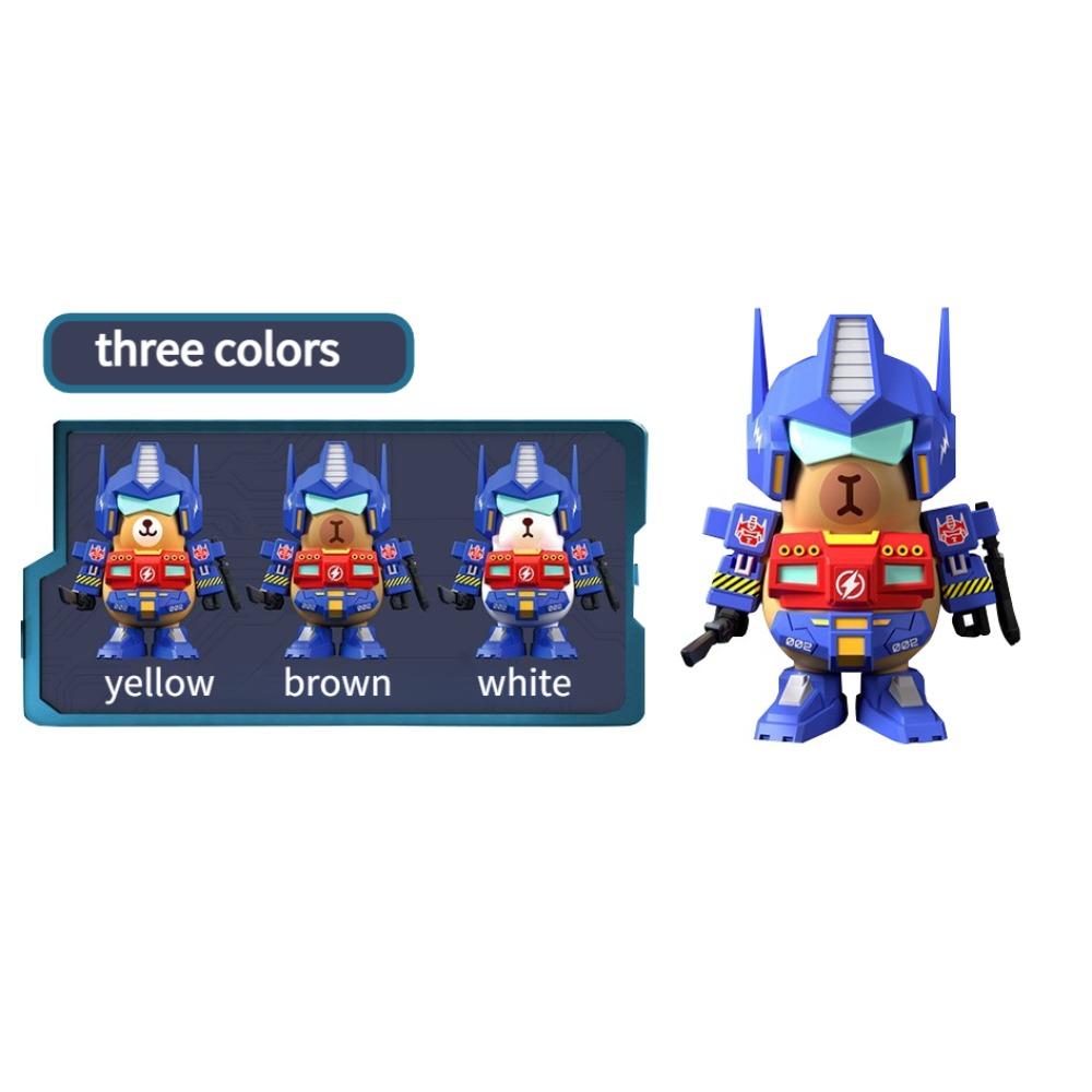 3 Style Capybara Magnetic Assembly Model Toy Movable Joints Decorations for Dwarves Robot Mecha Kits Models Toys Gifts