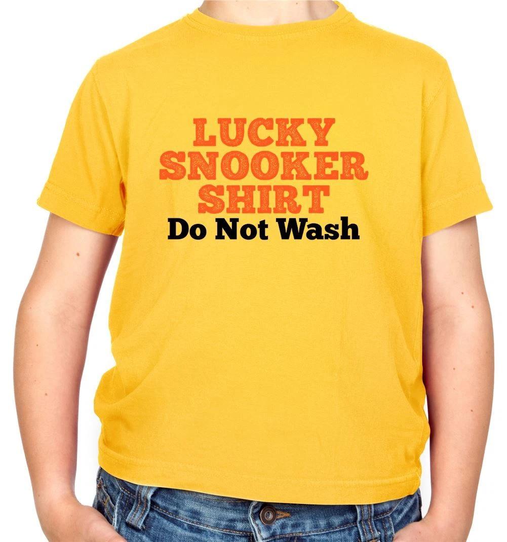 

Lucky Snooker Shirt Do Not Wash - Kids T-Shirt - 147 Crucible Player Cue Table 100