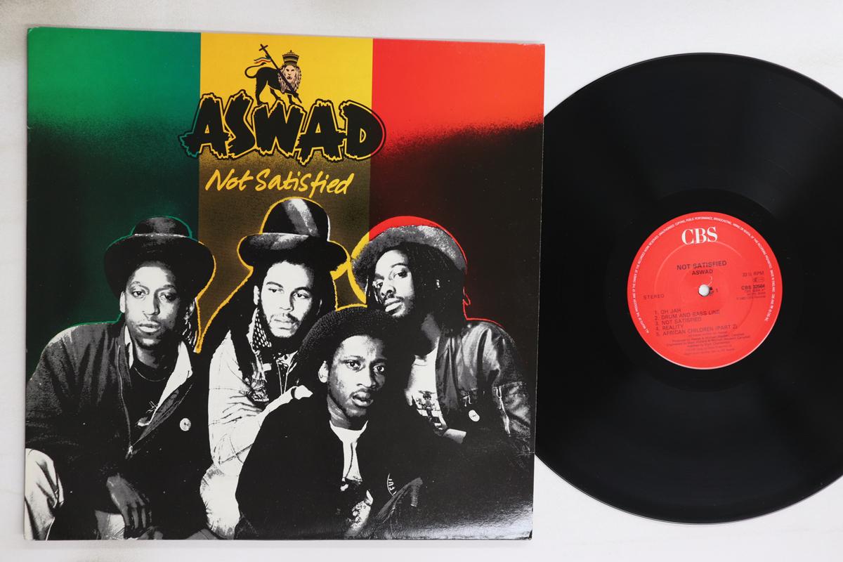 

LP Record ASWAD - Not Satisfied CBS32564 CBS 1982 UK Reggae, Ska & Dub Used