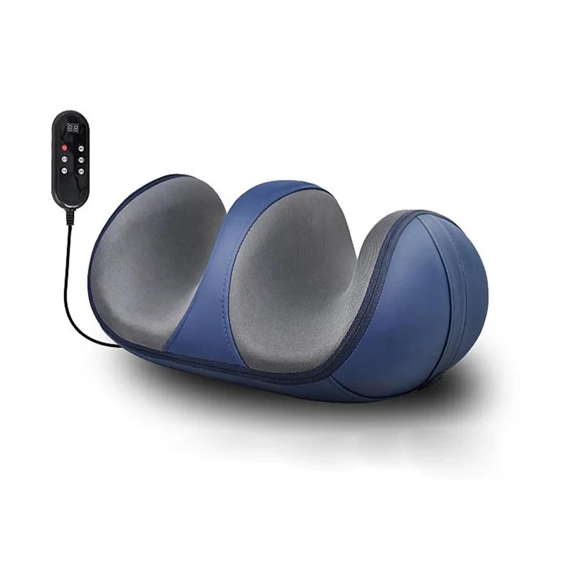 

Новинка Электрическое устройство для массажа ног Массажер для ног и голеней Полностью автоматический аппарат для массажа ног US темно-синий