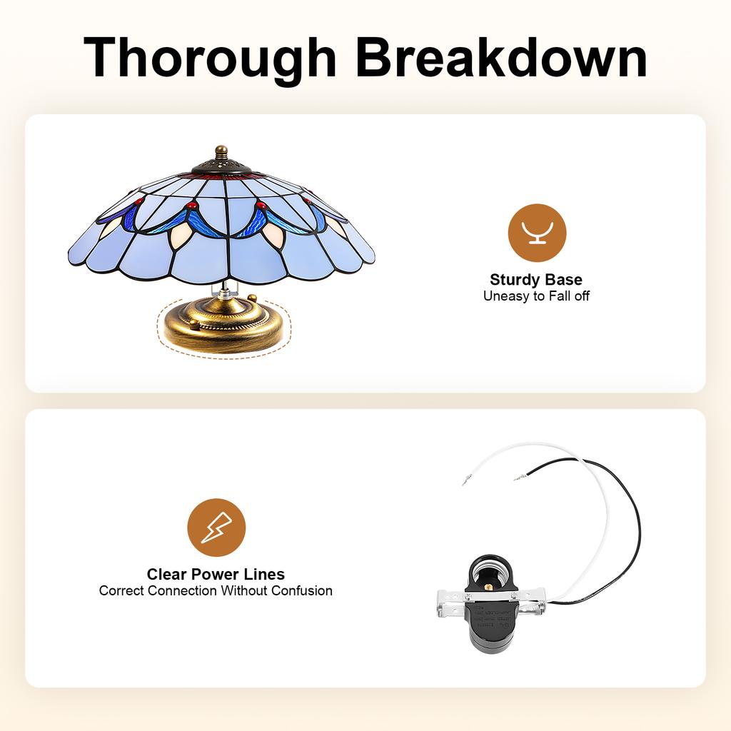 110-220V Umbrella-Shaped Retro Classic Ceiling Light, Painted Glass Lampshade for Kitchen and Corridor Fixtures