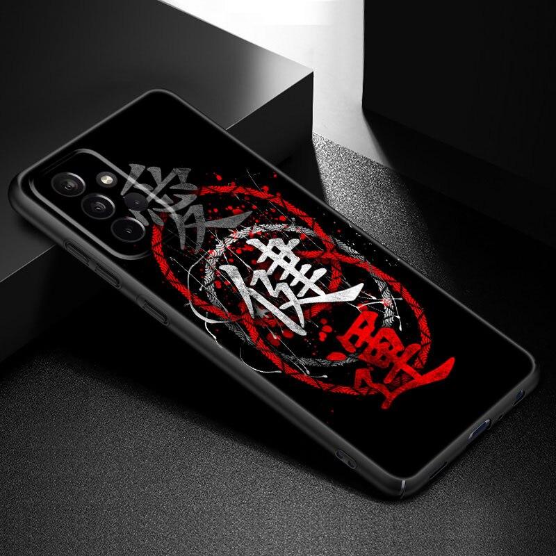 Japanese Samurai Art Phone Case For Samsung Galaxy A21 A30 A50 A52 S A13 A22 A32 A33 A53 A73 5G A11 A12 A31 A51 A70 A71 A72