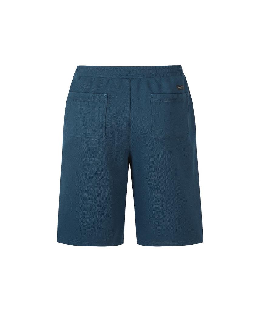 DISCOVERY EXPEDITION Men'S Freshvent Jacquard Training Knee-Length Shorts (D/Turquoise)