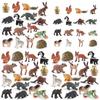 Forest Animal Pvc Miniature Models For Cake Decor And Nature Scene Figurines