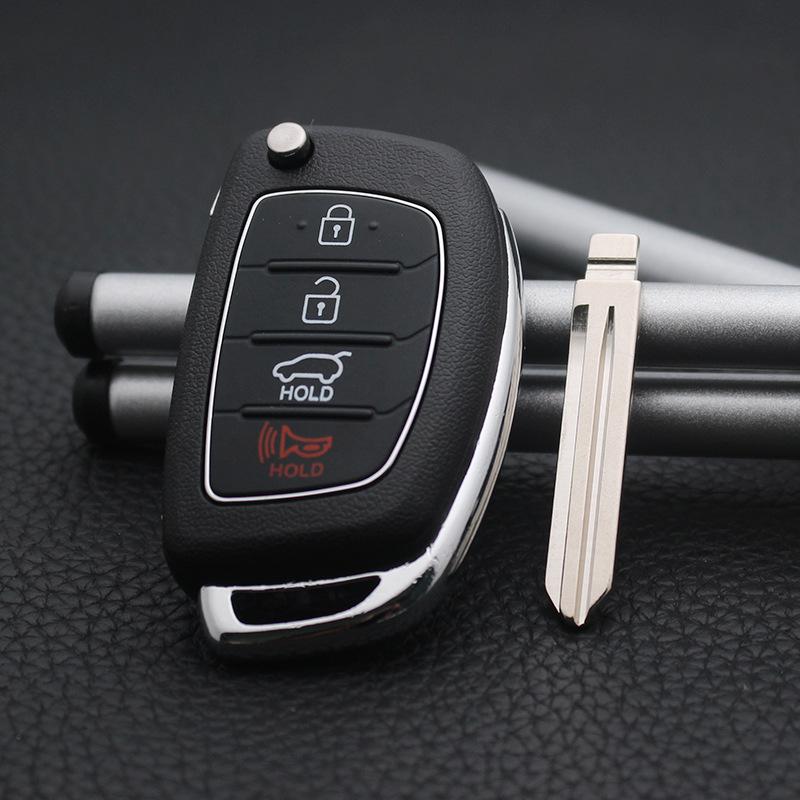 Modern Kia Key Shell for Tucson, New Santa Fe, Elantra, Langdong, IX25 - Remote Control Replacement