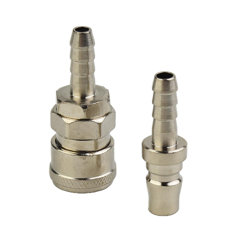 Tools Hose Fittings 8mm Portable Silver Coupler Connector Quick Release SH20 PH20 Hose Fittings Useful Hot Sale