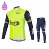 Mens, Warm Mountain Bike Wear, Racing Bicycle Clothing, Suit, 2026 Winter Fleece Warm Cycling Suit Set