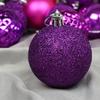 36pcs 6cm Christmas Tree Decoration Pendant Shatterproof Hanging Ornament  Wedding