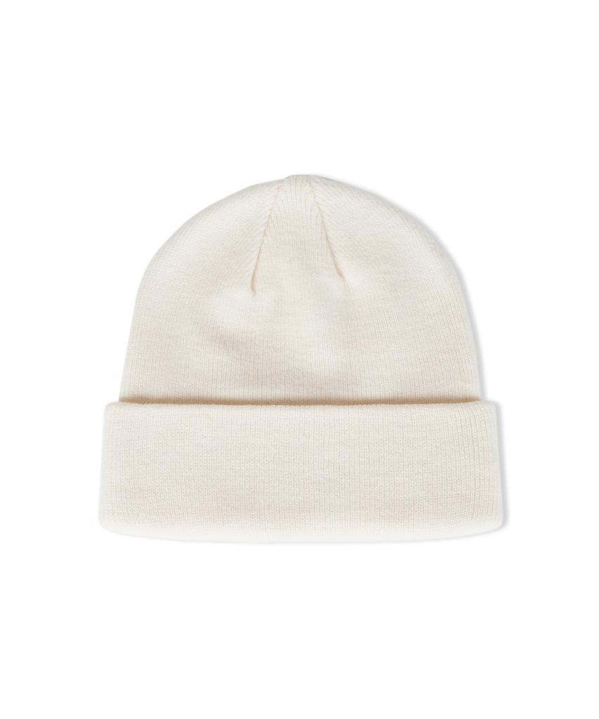 Bajal Va Square Big Label Beanie Ivory