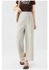 2026 New Wide-Leg Maternity Cropped Pants - Lightweight, Non-Constricting Waist for Spring & Summer