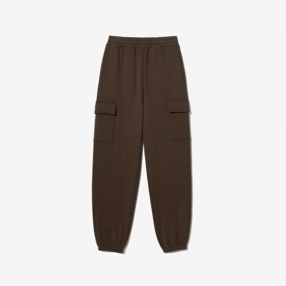 

Fila Cotton Blend Cargo Jogger Pants BROWN/080