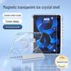 Transparent Smart Wake-Up Acrylic Case for iPad Air 5/10.9 & 10.2-Inch Tablets