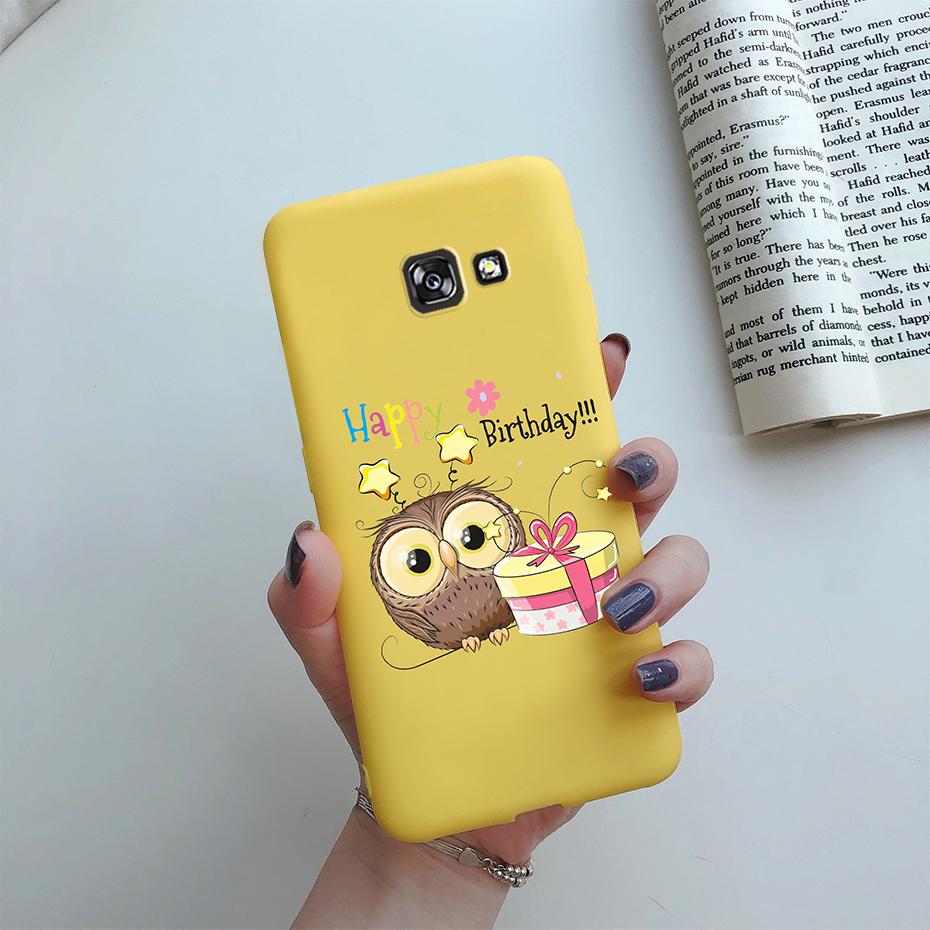 For Samsung Galaxy A5 2016 A510 A5 2017 A520 Case Fashion Sunflower Silicone Soft Phone Case For Samsung A5 A 5 2016 2017 Cover