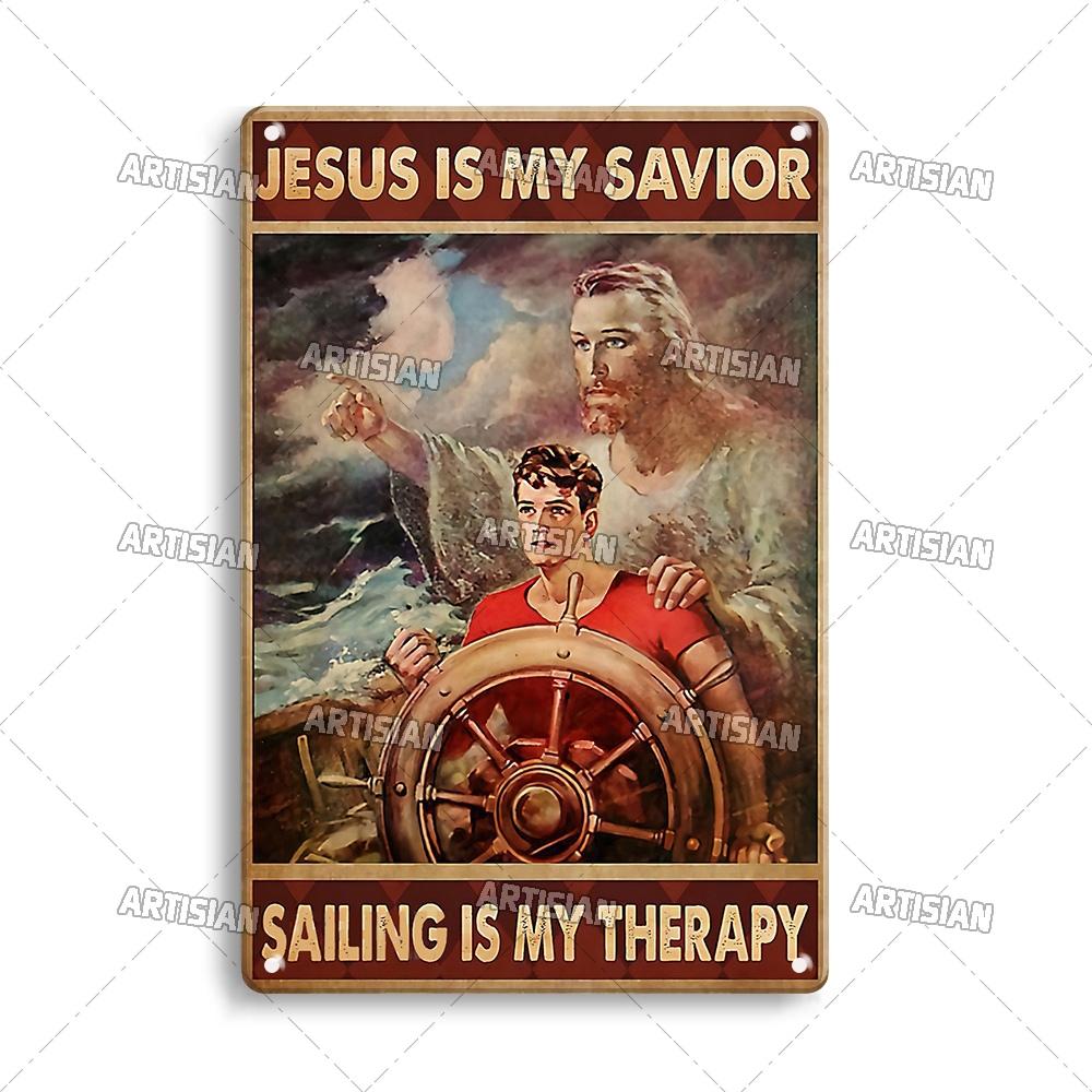 Handwerker Job Vintage Metallposter Matrose Metallschild Segeln Rostige Dekorative Blechplakette Wanddeko Garage Bar Pub Club Küche