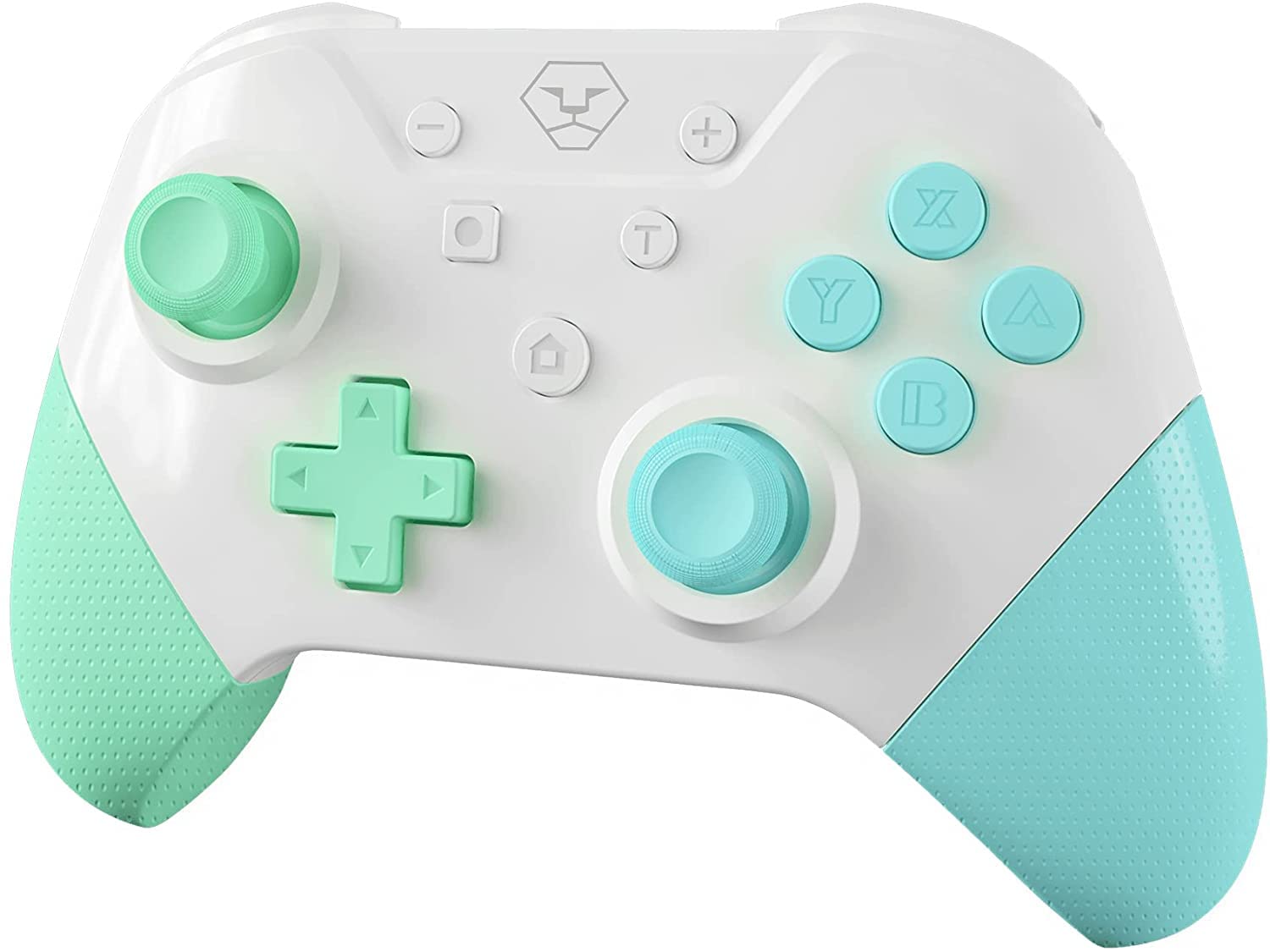 

Контроллер CLCLSS для Switch с компактным гироскопическим датчиком, беспроводной, с двойной вибрацией, с турбо-режимом, быстрой гироскопической функцией, Bluetooth и аккумулятором 620 мАч [Совместимый 2] белый