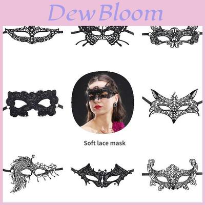 Mysterious Angel Lace Eye Mask Sexy Cosplay Costume For Christmas Party