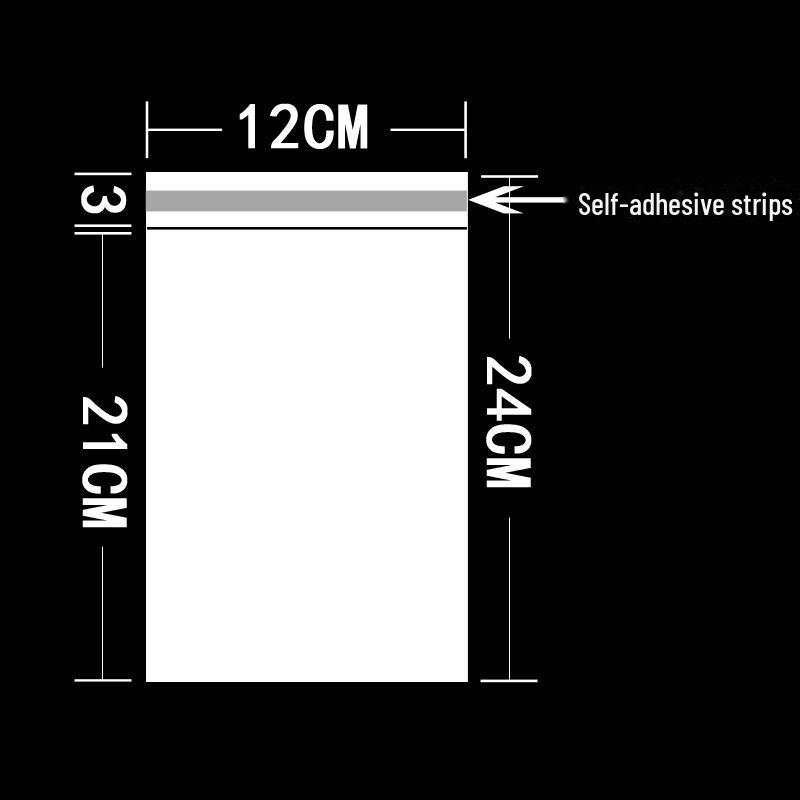 Transparent Self-Adhesive Plastic Bag for Packaging