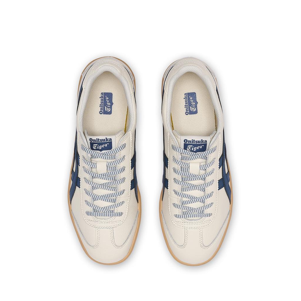 Onitsuka Tiger Tokuten Blue Caramel Low top German Army Trainers Unisex White 1183B938-104