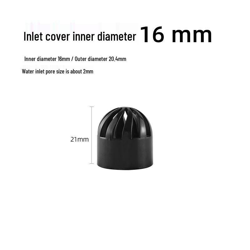 UPVC Fish Tank Plumbing Fittings: Hard Water Pipe Connector & Elbow Tee (Black)