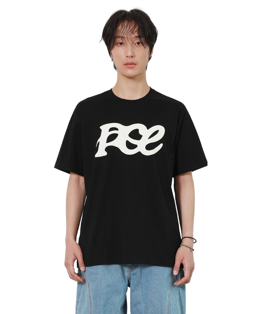 PEACE MAKER Pce Wave Big Logo Tee (Black)