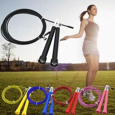 Corde à sauter réglable avec fil de vitesse, exercice de Fitness, Cardio Crossfit, Sport