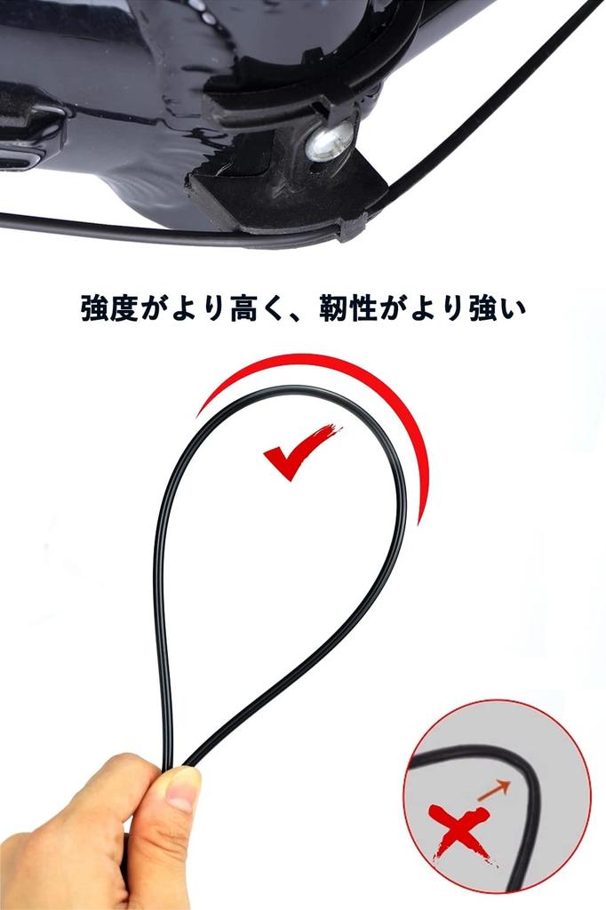 Harukita Shift Cable Set for Bicycles Replacement Shift Wire Bicycle Parts Set Versatile Suitable for Mountain Road Folding and Folding Bikes Durable