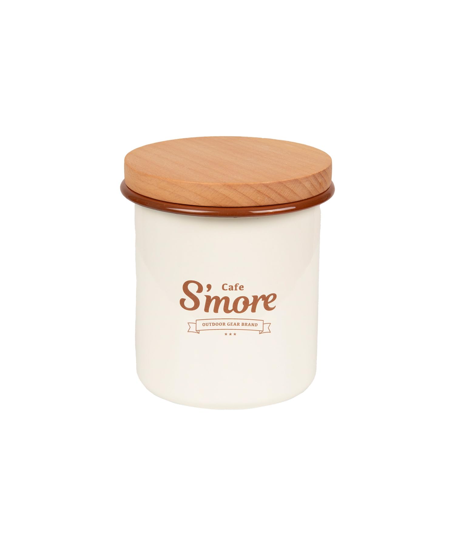 

cafe cafe enamel tableware canister S more s more (cafe s more canister)