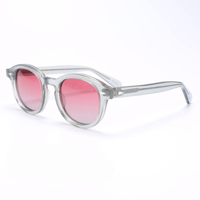 Occhiali Da Sole Rotondi Uomini Donne, Occhiali Da Sole In Stile Johnny Depp Vintage, Protezione UV400, Lente Oceanica Colorata, Moda Casual, Cornice Della Tavola Da 49,43 € | DHgate - Foto 2