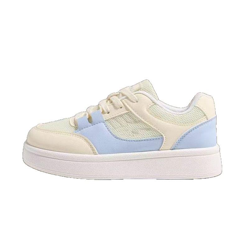 Breathable mesh high-value board shoes women's shoes summer new comfortable versatile board shoes lightweight student running shoes