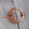 1 Stück Retro Wikinger Kragen Brosche Anstecknadel Schnalle Spiralförmiger Verschluss Brosche Umhangnadel Brosche Geschenk