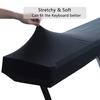 Mooson Piano Dust Cover for Small Locking Protects from Dust and Dirt 61-88 Keys, Weighted, Keyboard, Waterproof, Clasp, (61-76 Keys)