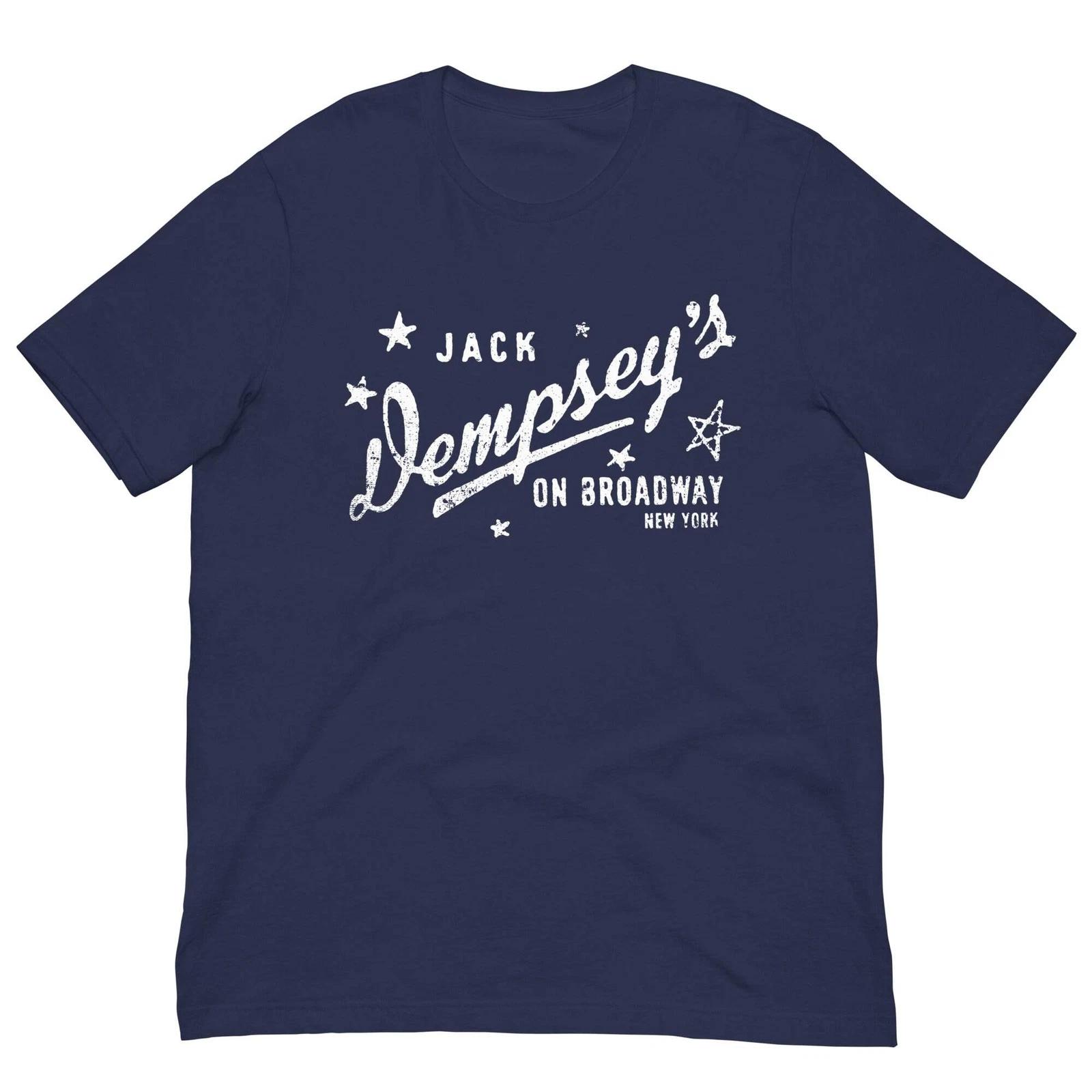 Jack Dempsey Diner Vintage Retro T Shirt Boxing Graphic Tee For Men Women 4XL