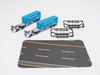 TOMYTEC The Trailer Collection NX Nippon Express 31-stopowy zestaw naczep kontenerowych 2 szt. A Materiały do dioramy 331230