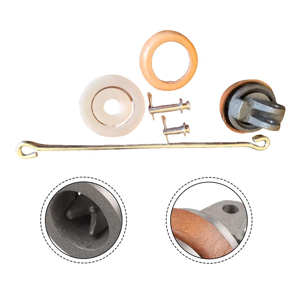 Hand Pump Parts Replacement Piston Perfect For DIY Repairs Cast Iron Constructed Complete Maintenance Set Efficient Water Flow