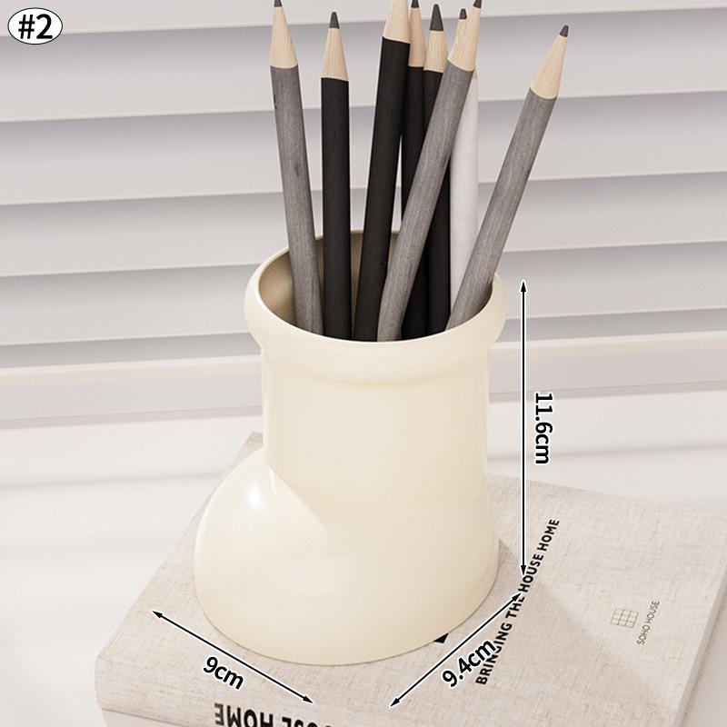 Creative Pen Holder Cartoon Cute Cartoon Pencil Holder Durable Pencil Case Home Office Desktop Decoration Student Stationery