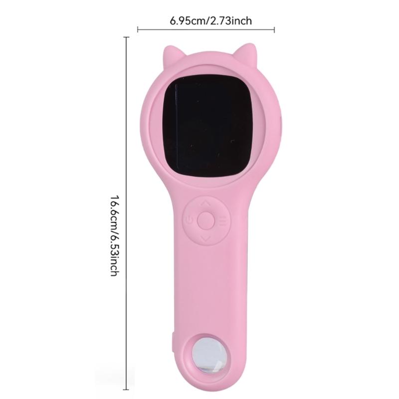 Digital Microscope Handheld Magnifying Glass 2inch IPS Color Screen Science Toys 500x Magnification Pocket Microscopes