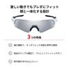 SWANS FACEONE MAW Sports Made in Matte Silver Mirror x Polarized Smoke Suitable for Running FO-3151 Sunglasses, Japan, Polarized, Mirrored, White,