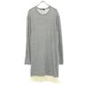 Made In Italy Long Sleeve Hem Lace Knit Knee-length Dress XS Women Used