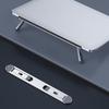 Faltbarer Laptop-Ständer Wärmeableitung Unsichtbar Tragbar Aluminiumlegierung Verstellbarer Laptop-Ständer für Schreibtisch