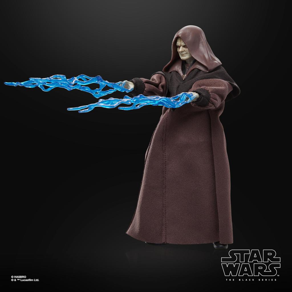 Hasbro Star Wars Black Series Darth Sidious, Star Wars Episode III: Revenge of the Sith Collectible 6-inch (15cm) Action Figure G0023, Authentic