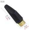 Semi Saxophone Mouthpiece Metal Texture Enhancing Sound Claritys Professional Saxophone Accessories for Saxophones