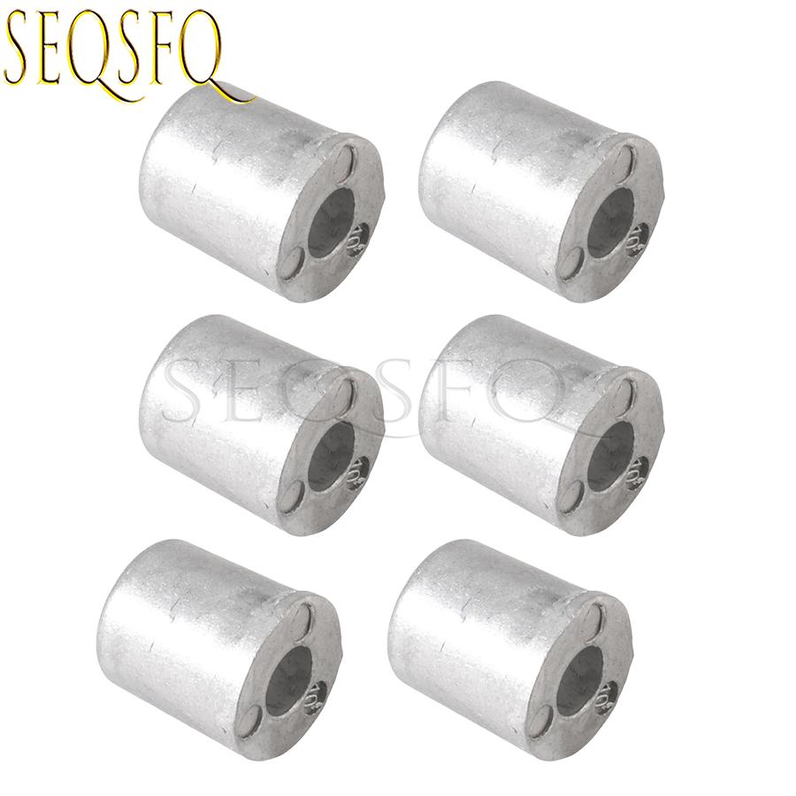 6PCS 6G8-11325-00 Anode for YAMAHA Outboard 4 Stork 2HP-125HP F,FL,FT Models 6G8-11325 6G8-11325-00-00 Boat Engine Part 6G8-11325 6PCS