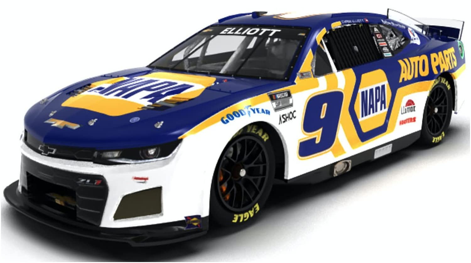 

Salvinos J.R. Model 1/24 Scale NASCAR 2022 Camaro ZL1 Hendricks Motorsports Chase Elliott Plastic Model Kit (SJMHMC2022CEP)