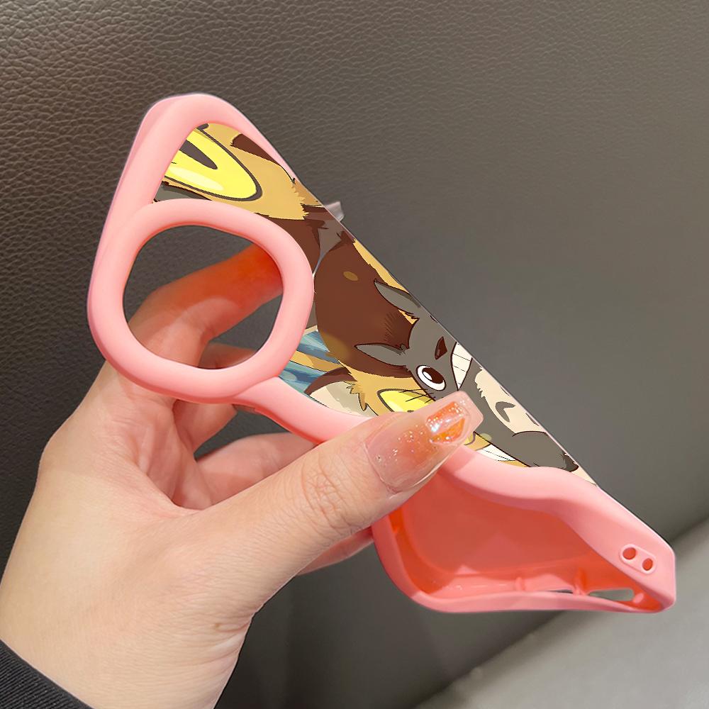 Painted Pattern Big Wave Edge Soft Silicone Material Macaron Phone Case Shockproof Protective Rubber Casing for Samsung Xiaomi Poco Redmi